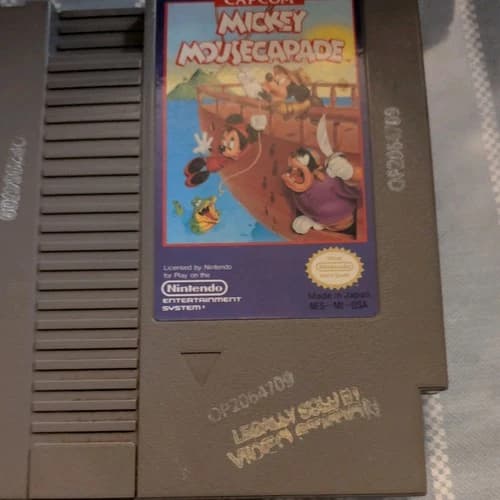 Mickey Mousecapade (Nintendo, NES, 1988) Cart Only - TESTED