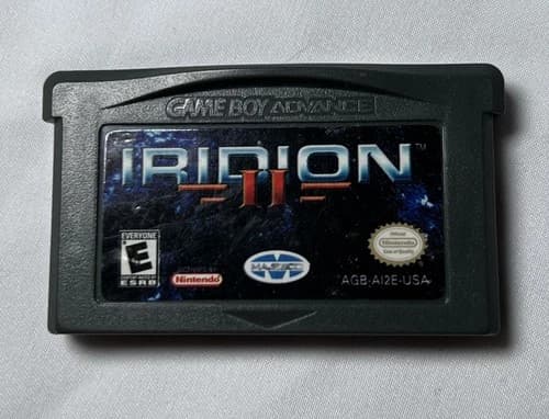 Iridion II gba Nintendo Game Boy Advance, 2003 Tested Authentic - CARTRIDGE ONLY