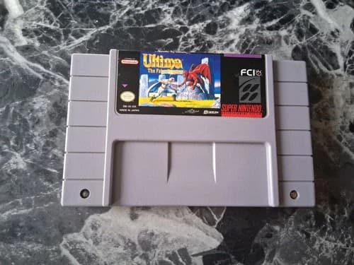 Ultima The False Prophet SNES Tested Authentic