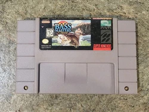 Bass Masters Classics SNES Super Nintendo