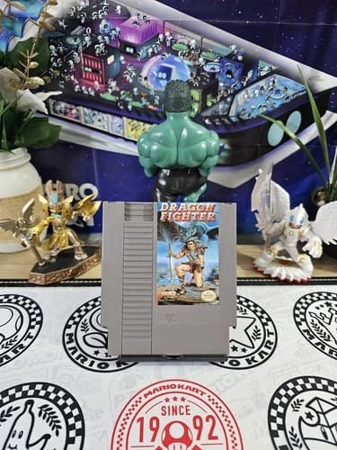 Dragon Fighter (Nintendo NES) Authentic! Tested!