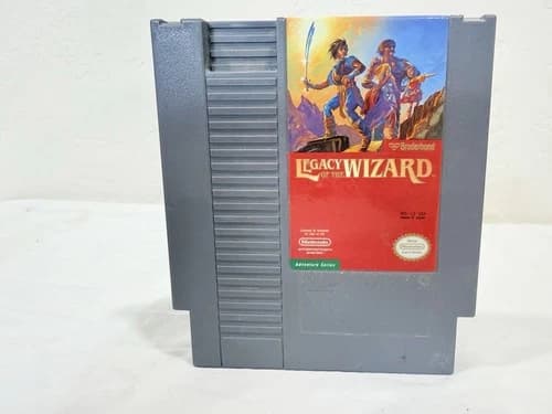 Legacy of the Wizard (Nintendo, 1989) NES Tested And Cleaned