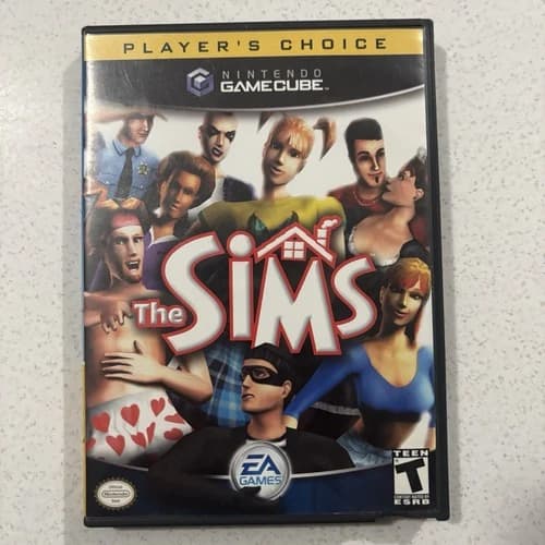 The Sims (Nintendo GameCube, 2003) CIB Tested