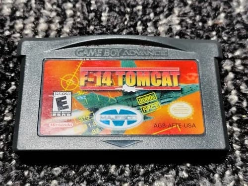 F-14 Tomcat Game Boy Advance Authentic Nintendo GBA Handheld Flight Fight