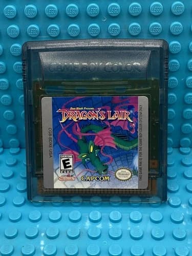 Gameboy Color Dragons Lair Nintendo Authentic Cartridge Tested Working