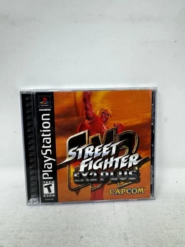Street Fighter EX2 Plus (Sony PlayStation 1, 2000) Complete Tested w Registrati