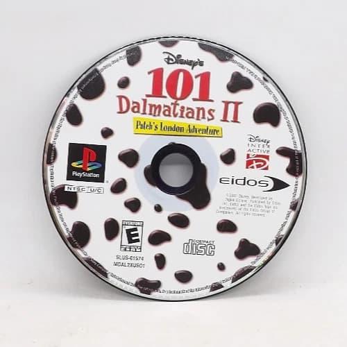 101 Dalmatians II: Patch’s London Adventure Playstation One PSone PS1 Disc only
