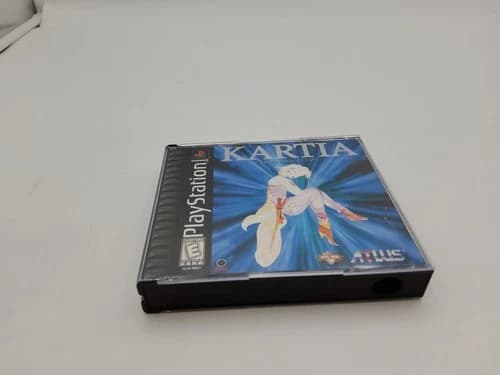 Kartia: The Word of Fate (Sony PlayStation 1, 1998) CIB W/card