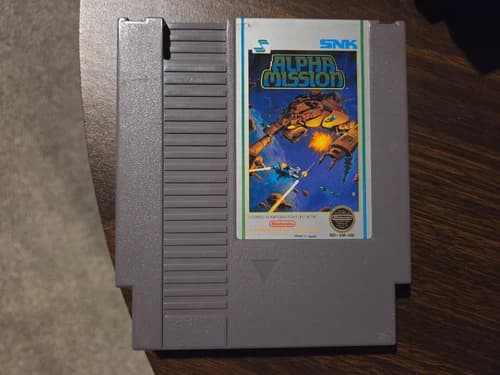 Alpha Mission (Nintendo Entertainment System, 1987) NES