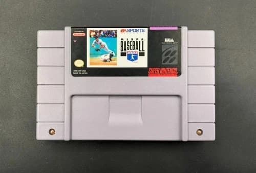 MLBPA Baseball (SUPER NINTENDO SNES) AUTHENTIC VG