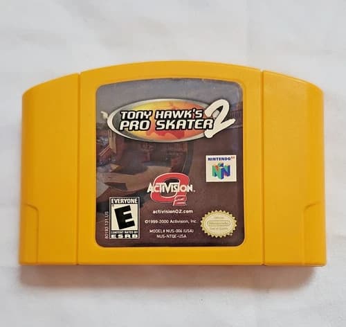 Tony Hawk's Pro Skater 2 – Nintendo 64 - N64 - Activision - TESTED