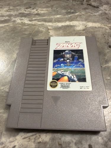 Zanac (Nintendo Entertainment System, 1987) Authentic Tested Working Former Rent