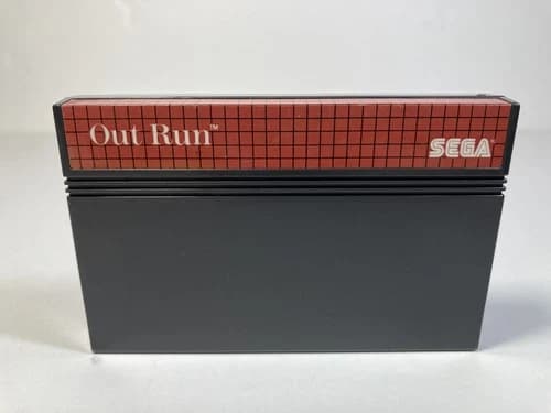 Out Run Sega Master System, 1987 SMS Authentic Tested Cart Only