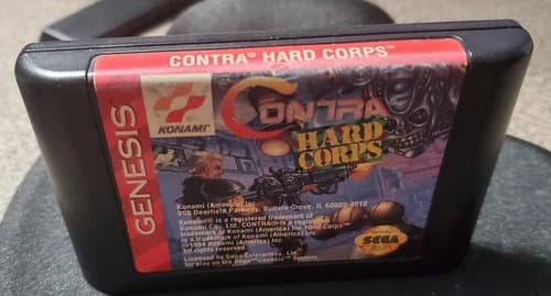 Contra Hard Corps Sega Genesis OEM Cartridge