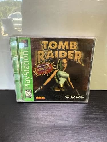 Tomb Raider (Sony PlayStation 1, 1996) PS1 Greatest Hits CIB