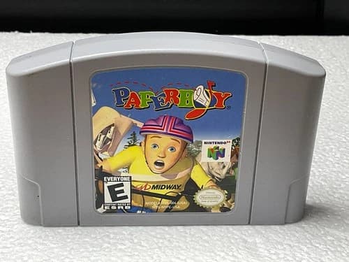 Paperboy (Nintendo 64 N64, 1999) Authentic, Clean And Tested
