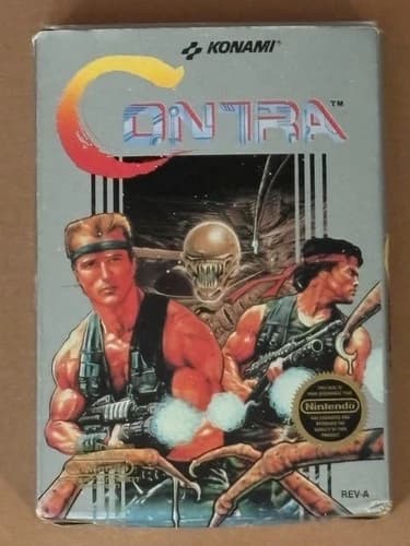 Nintendo NES Contra Complete CIB