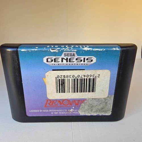 Syd of Valis (Sega Genesis 1992) Authentic Cart Only Tested