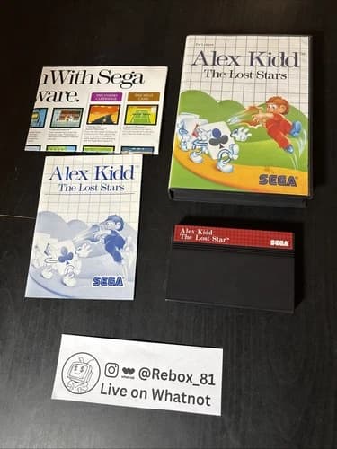 Alex Kidd: The Lost Stars (Sega Master System, 1988)