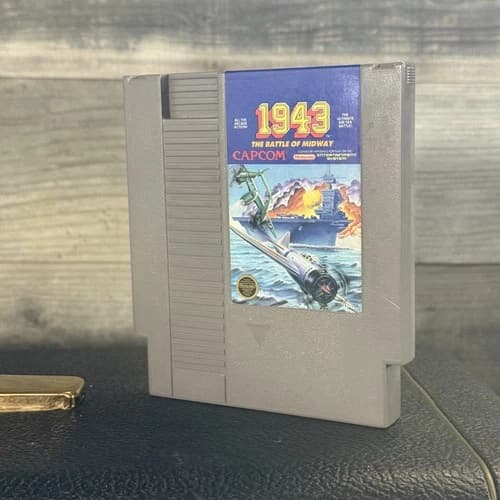 1943: The Battle of Midway - NES - Tested & Working