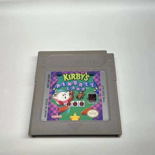 Kirby's Pinball Land (Nintendo Game Boy, 1993) Authentic Cartridge TESTED