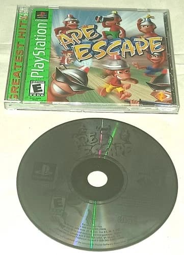 Sony PlayStation 1 Game 1999 Greatest Hits Ape Escape Complete