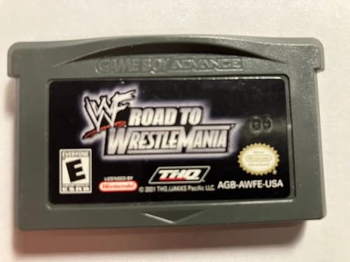 game boy advance road to wrestlemania