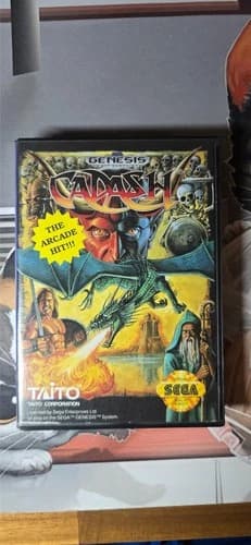 Cadash (Sega Genesis, 1992) CIB Complete in Box