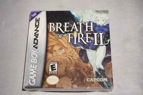 Breath Of Fire II 2 (Gameboy Advance GBA Game Boy) Complete CIB Authentic