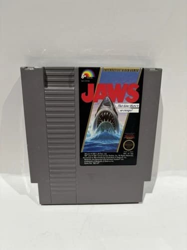 Jaws (Nintendo Entertainment System, NES) Cart TESTED!