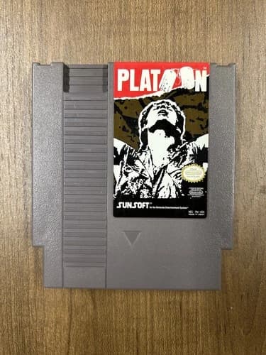 Platoon - NES - Nice Condition! Loose Cart Only!