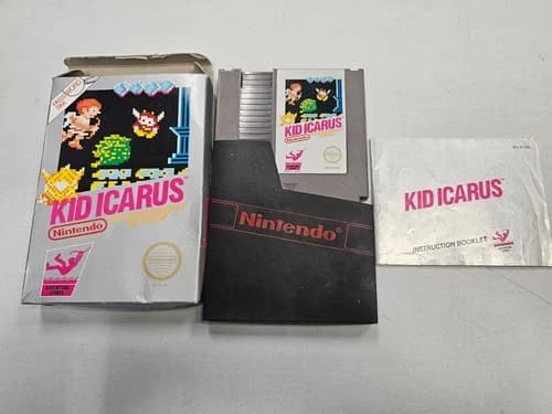 Kid Icarus NES System Complete (CIB)