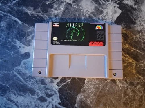 Alien 3 SNES Authentic Tested Contacts Cleaned