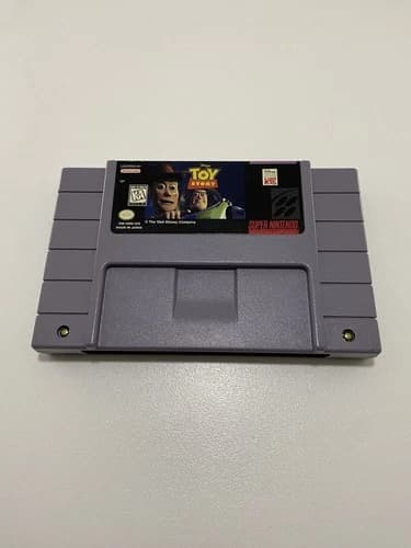 Toy Story Super Nintendo Entertainment System SNES 1995 Game Only Tested Working