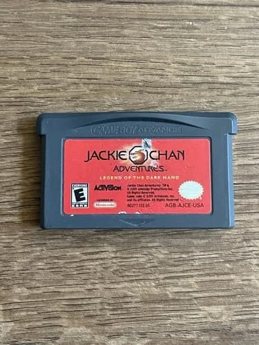 Jackie Chan Adventures: Legend of the Dark Hand - Game Boy Advance Tested Works