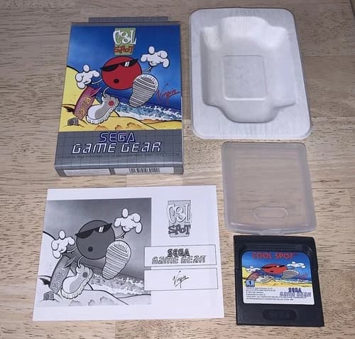 Cool Spot Boxed And Complete Sega Game Gear Game