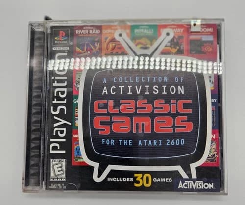 Activision Classic Games Atari 2600 PlayStation PS1 Retro Video Game