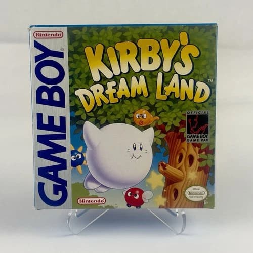 Kirby's Dream Land (Nintendo Game Boy Gameboy) CIB w/Manual - Authentic