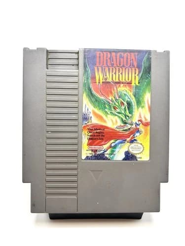 Dragon Warrior (Nintendo Entertainment System, NES, 1989) Authentic - Tested