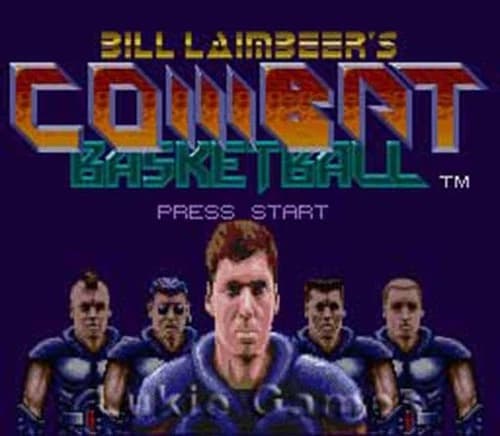 Bill Laimbeer's Combat Basketball - SNES Super Nintendo