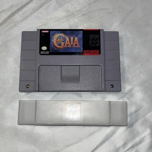 Illusion of Gaia (Super Nintendo Entertainment System, 1994) Cleaned Tested