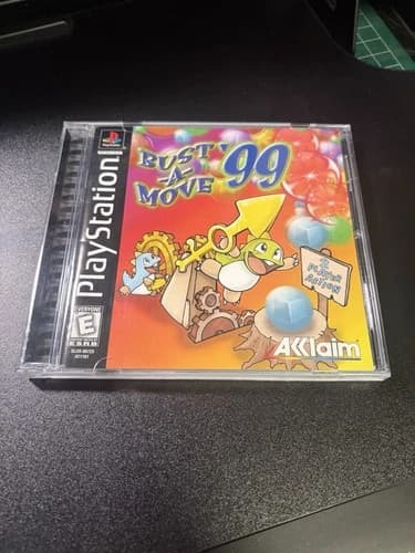 Bust-A-Move '99 (Sony PlayStation 1, 1999) PS1 CIB W/ Registration Card