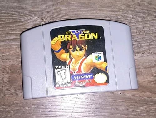 Flying Dragon Game Nintendo 64 N64 Authentic (Cartridge Only) NOT TESTED!!!