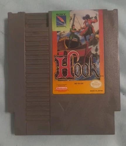 Hook (Nintendo Entertainment System, 1992) NES Authentic Tested
