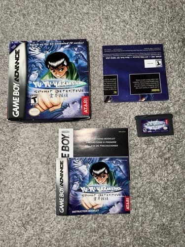 Yu-Yu Hakusho: Spirit Detective - Game Boy Advance complete authentic +Protector