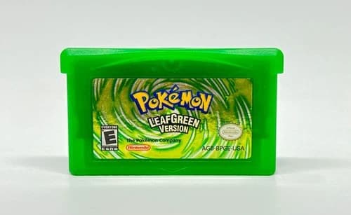 Pokemon LeafGreen Version - Nintendo Game Boy Advance GBA
