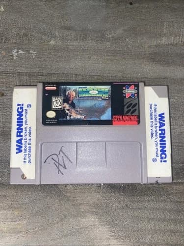 Jimmy Houston's Bass Tournament USA SNES (Super Nintendo 1995) TESTED