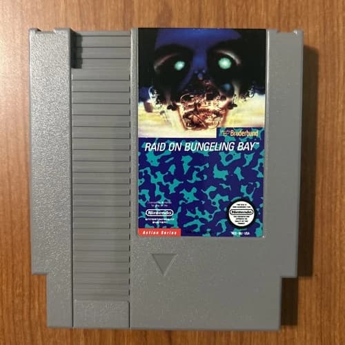 Raid on Bungeling Bay Nintendo Entertainment System NES Game Cartridge Tested