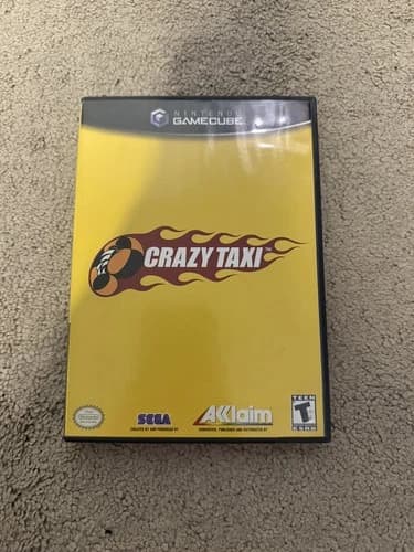 Crazy Taxi Complete Nintendo GameCube, 2001, Acclaim, Manual Included, CIB