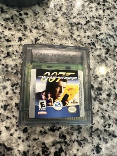 007: The World is Not Enough (Nintendo Game Boy Color, 2001) Loose tested